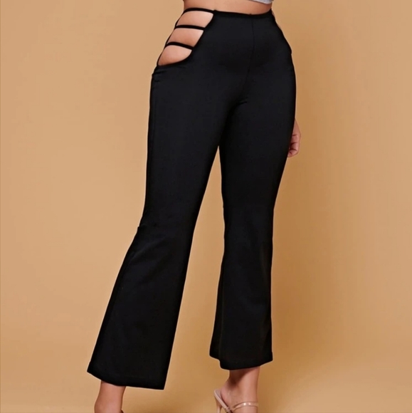 ❤️Ladder Waist Cut-Out Pants💎 - Picture 3 of 8